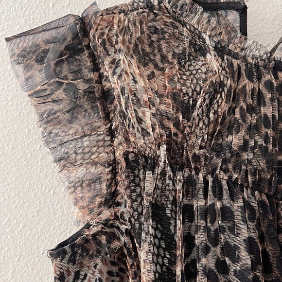 NWT Spring Animal Print Dress - Picture 6 of 8